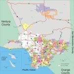 Larger Detailed Map Of Los Angeles County | Maps In 2019 | County   Printable Map Of Los Angeles County