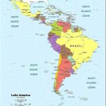 Latin America Map Printable Spanish Speaking Countries And Their   Printable Map Of Spanish Speaking Countries
