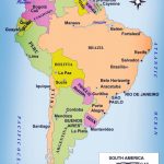 Latin America Map Study Latin America City Map   Printable Map Of South America With Countries