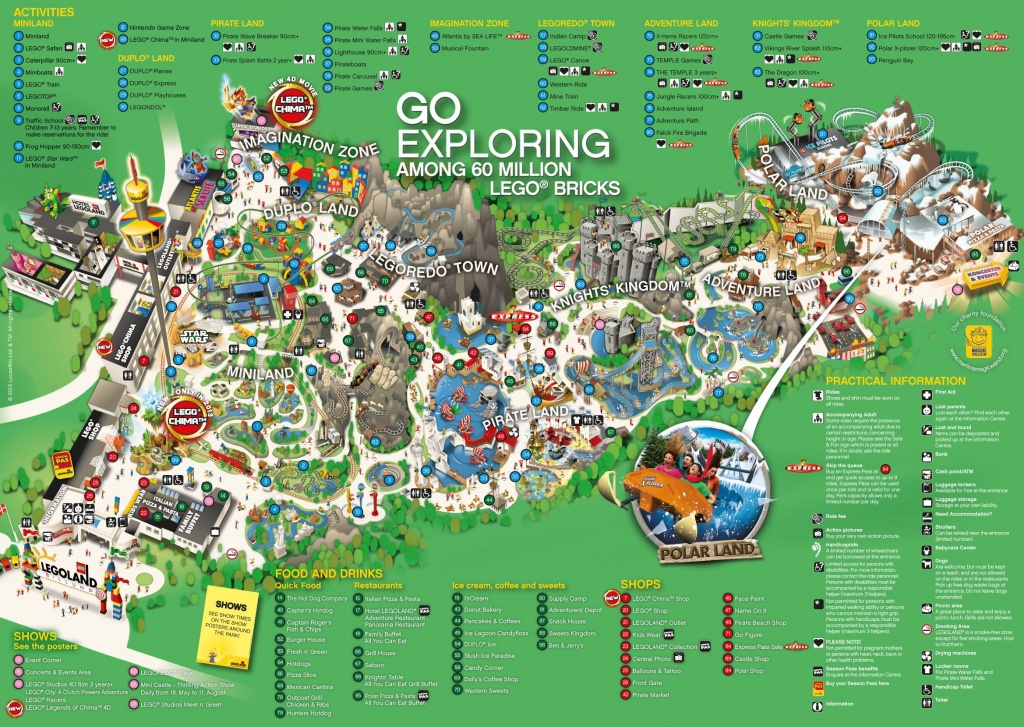 Legoland Park Map | Maps | Legoland, Legoland Park, Map - Legoland Printable Map