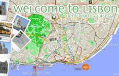 Lisbon Maps - Top Tourist Attractions - Free, Printable City Street Map - Lisbon Tourist Map Printable