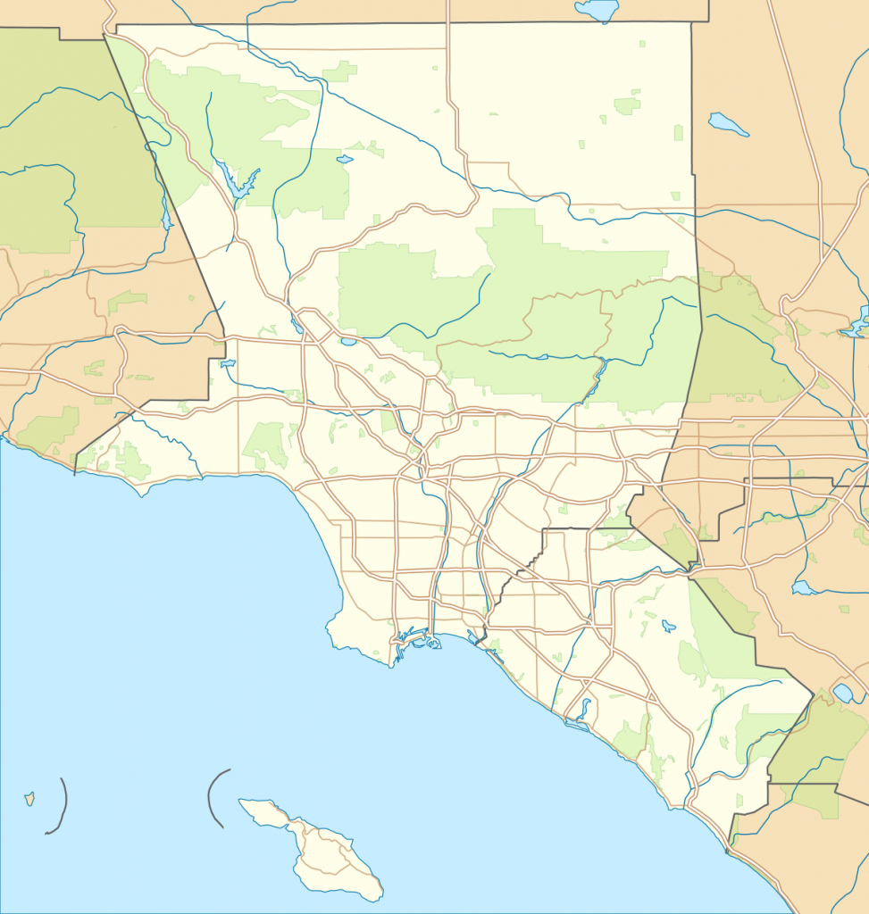 List Of Airports In The Los Angeles Area - Wikipedia - Southern California Airports Map