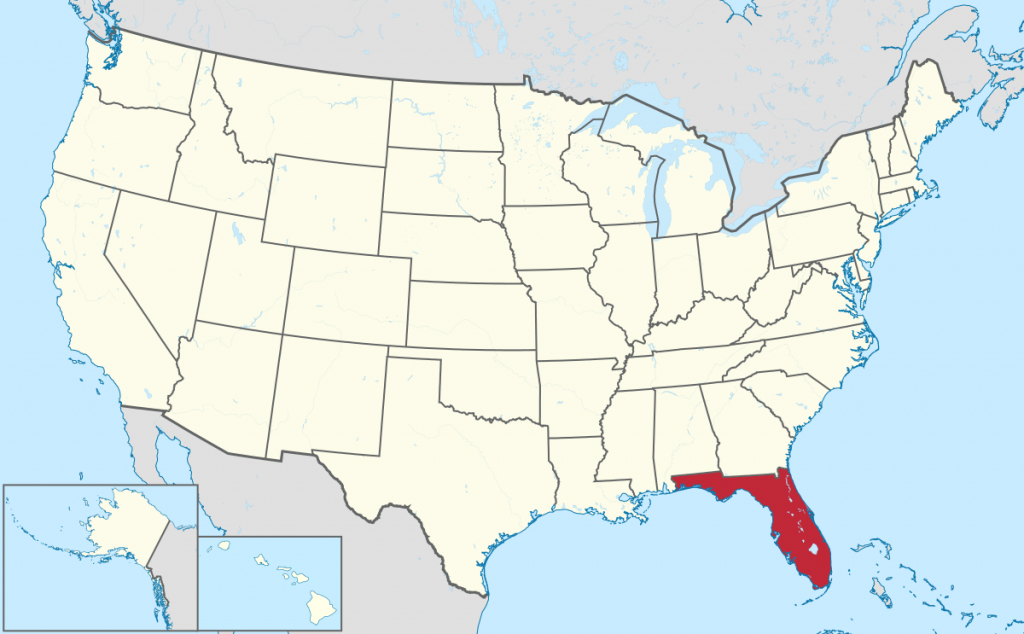 List Of Municipalities In Florida - Wikipedia - Map From Michigan To Florida