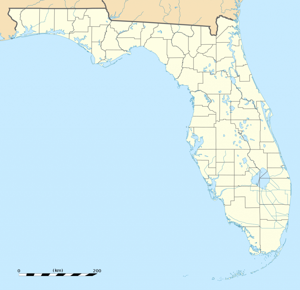 List Of National Historic Landmarks In Florida - Wikipedia - Where Is Palm Harbor Florida On The Map