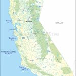 List Of Rivers In California | California River Map   Lakes In California Map