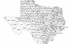 List Of Texas County Seat Name Etymologies - Wikipedia - East Texas County Map