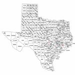 List Of Texas County Seat Name Etymologies   Wikipedia   Texas State Map With Counties