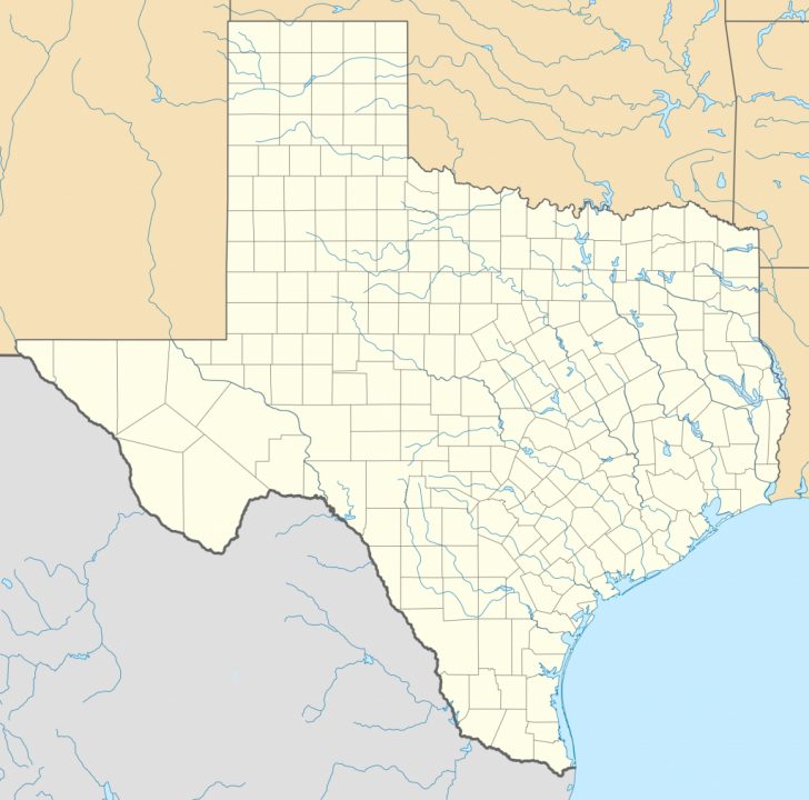 Map Of All Texas State Parks