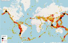 Lists Of Earthquakes - Wikipedia - Usgs Recent Earthquake Map California