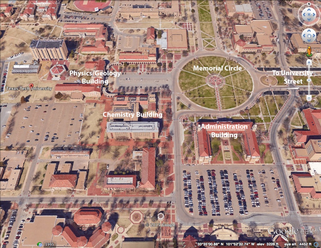 Location | Departmental Facilities | Department Of Chemistry And - Texas Tech Campus Map