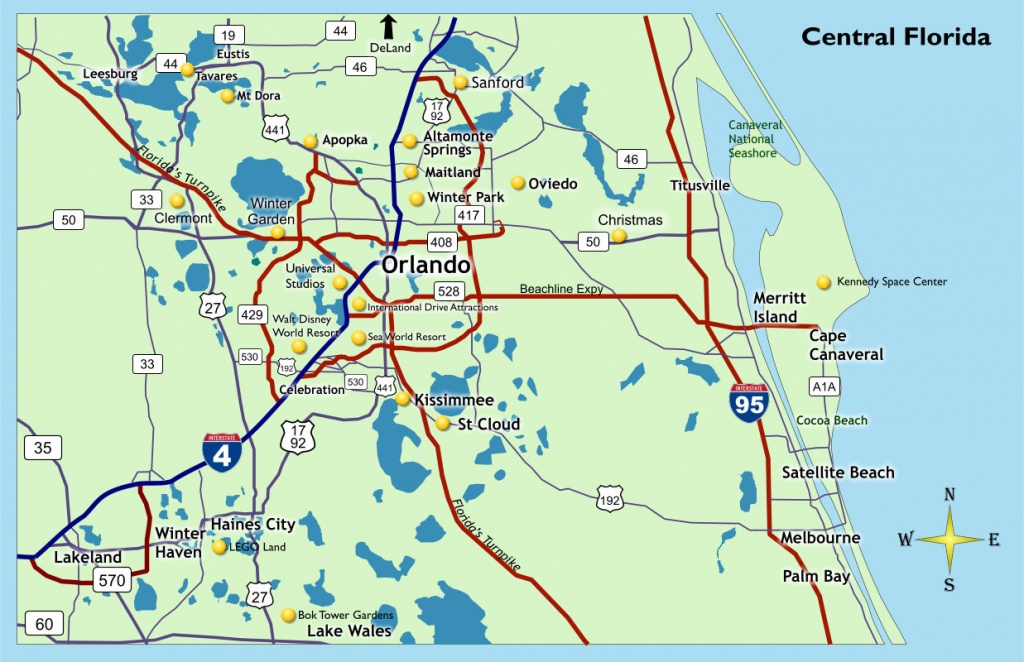 Location - Qgo Places - Central Florida Attractions Map