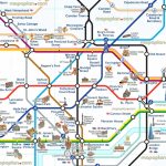 London Attraction Map With Tube – Uk Map   Map Of London Attractions Printable