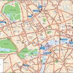 London Attractions Map Pdf   Free Printable Tourist Map London   Printable Street Map Of London