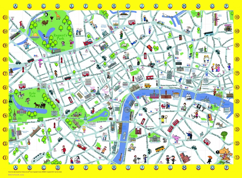 London Detailed Landmark Map | London Maps - Top Tourist Attractions - London Sightseeing Map Printable