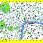 London Detailed Landmark Map | London Maps   Top Tourist Attractions   Printable Street Maps Free