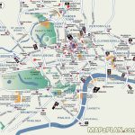 London Map Tourist Attractions And Of Printable   Capitalsource   Printable Map Of London With Attractions
