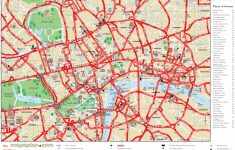 London Maps - Top Tourist Attractions - Free, Printable City Street - London Street Map Printable