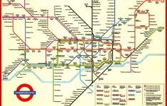 London Underground Map And Printable - Capitalsource - Printable London Underground Map