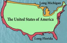 Long Florida And Michigan : Mapporncirclejerk - Map From Michigan To Florida
