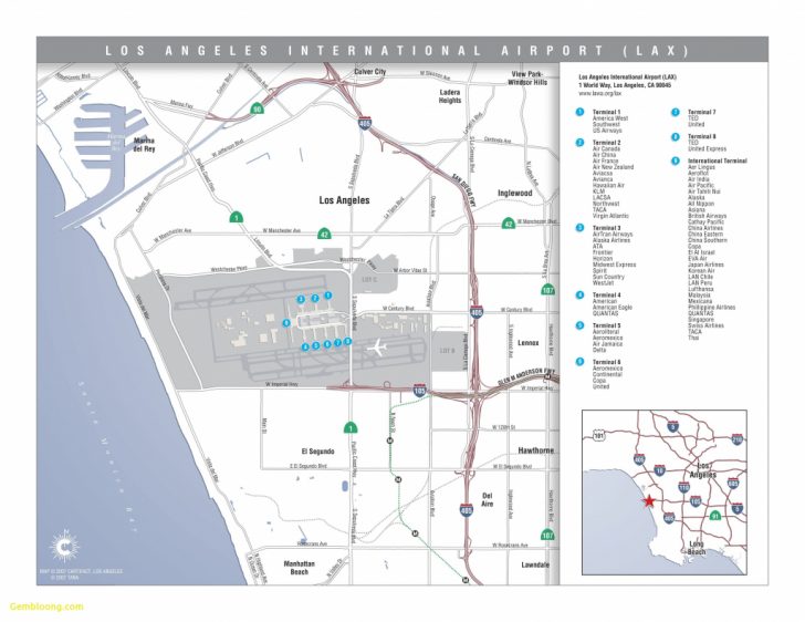Map Of Long Beach California And Surrounding Areas