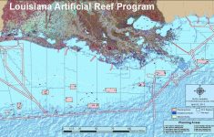 Louisiana Artificial Reef Program | Louisiana Department Of Wildlife - Texas Oil Rig Fishing Map