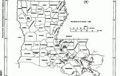 Louisiana Free Map - Printable Map Of Louisiana