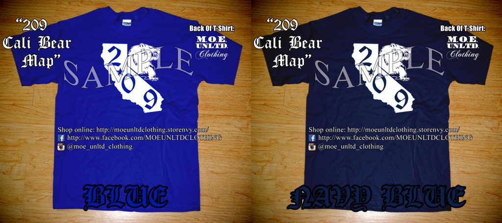 M.o.e. Unltd. Clothing | 209 Cali Bear Map Men&amp;#039;s T-Shirt | Online - California Map T Shirt