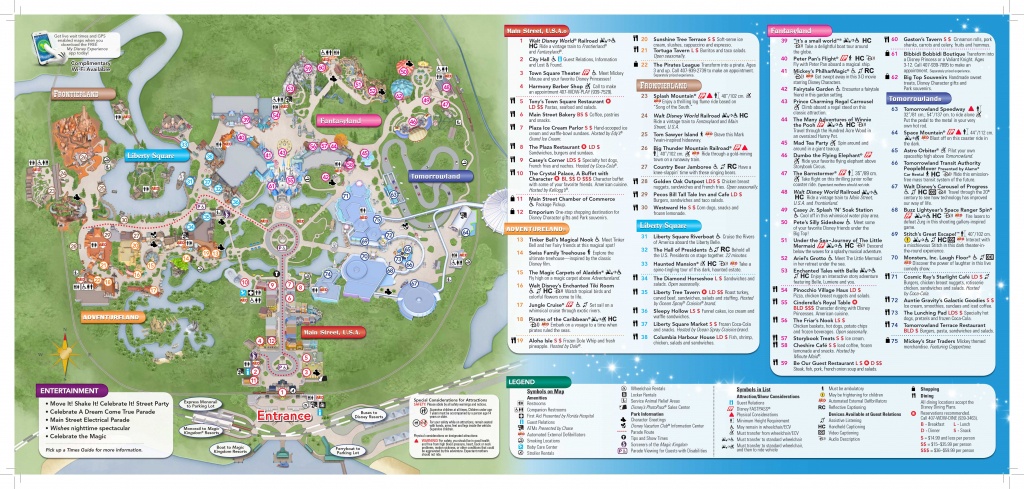 Magic-Kingdom-Map-2 | Dis Blog - Printable Disneyland Map 2014