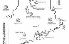 Maine Map Coloring Page | Free Printable Coloring Pages - Maine State Map Printable
