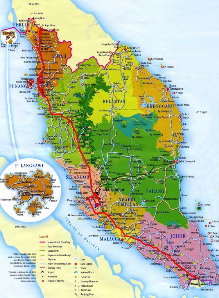 Malaysia Maps | Printable Maps Of Malaysia For Download - Printable Map Of Malaysia