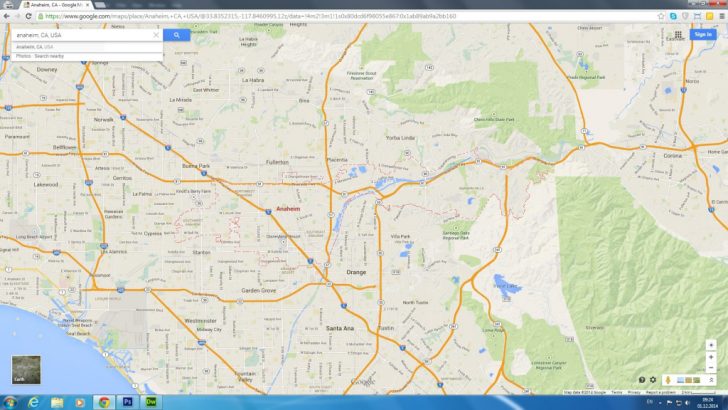 Map Of Anaheim California And Surrounding Areas