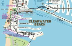 Map Clearwater Florida Beach Street Of | D1Softball - Map Of Clearwater Florida Beaches