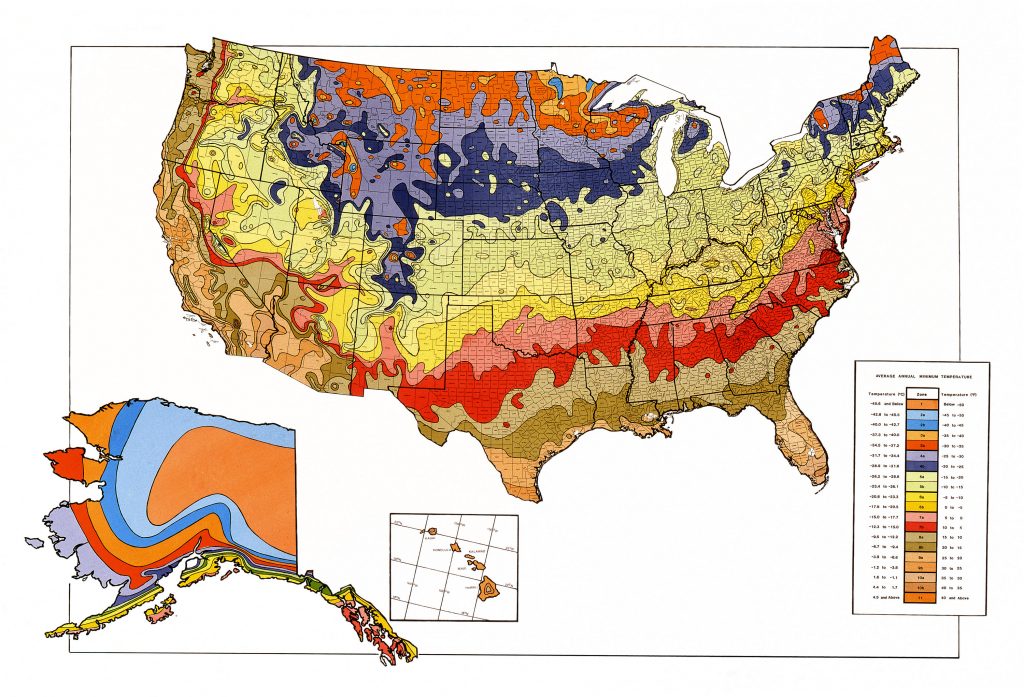 Map Downloads | Usda Plant Hardiness Zone Map - Chill Hours Map ...