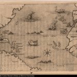 Map Illustrating The Voyage Of Christopher Columbus]   Jcb Map   Printable Map Of Christopher Columbus Voyages