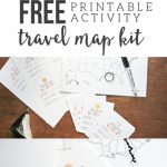 Map My Trip For Kids | Charting Travel With A Free Map Template   Free Printable Travel Maps
