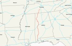Map Of Alabama And Florida Highways U S Route 43 Wikipedia - Us Map Of Alabama And Florida