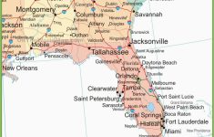 Map Of Alabama And Mississippi Map Of Alabama Georgia And Florida - Mississippi Florida Map