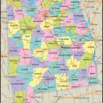 Map Of Alabama   Includes City, Towns And Counties. | United States   Map Of Alabama And Florida