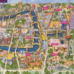Map Of Alamo Plaza & River Walk | San Antonio, Tx | Www.mappery   Map Of San Antonio Texas Area