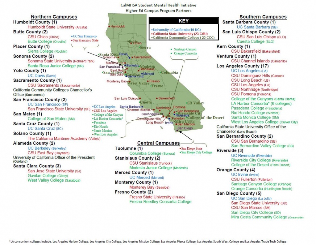 Map Of All U.c. Schools In California - Yahoo Image Search Results - California Community Colleges Map