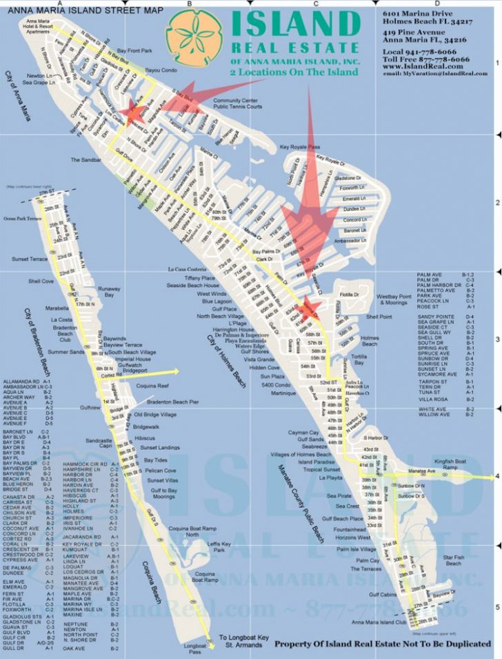 Map Of Anna Maria Island - Zoom In And Out. | Anna Maria Island In ...