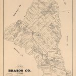 Map Of Brazos Co., Texas | Library Of Congress   Brazos County Texas Map