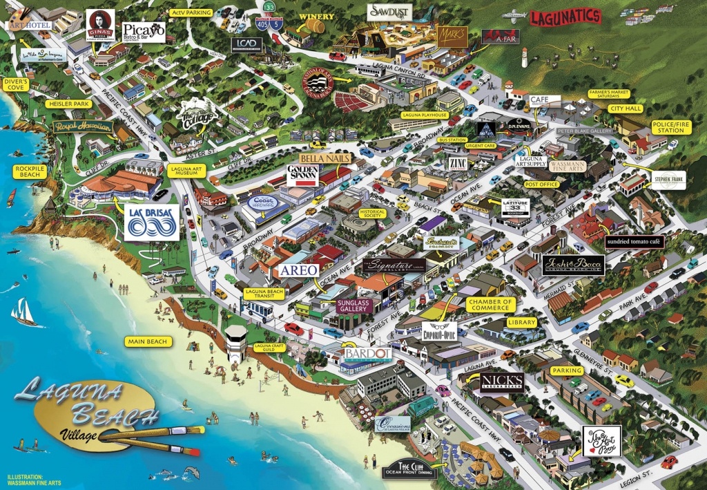 Map Of California Coast Laguna Beach – Map Of Usa District - Laguna Beach California Map