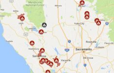 Map Of California North Bay Wildfires (Update) - Curbed Sf - Northern California Wildfire Map
