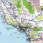 Map Of California Roads And Travel Information | Download Free Map   California Road Map Free