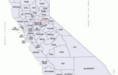 Map Of Californiacounties And Travel Information | Download Free - Free Editable Map Of California Counties