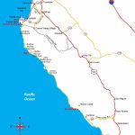 Map Of California's Central Coast   Big Sur, Carmel, Monterey   Monterey Beach California Map
