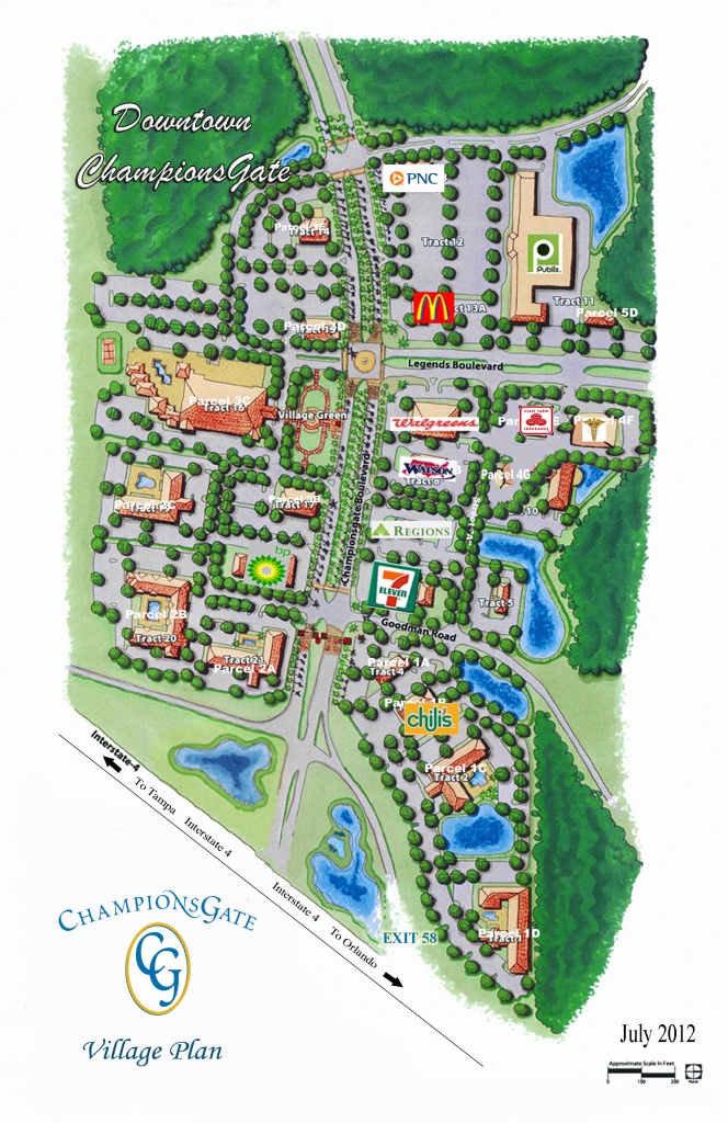 Map Of Champions Gate Orlando | Download Them And Print - Champions Gate Florida Map