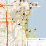 Map Of Chicago Attractions | Dehazelmuis   Chicago City Map Printable