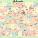 Map Of Colorado With Cities And Towns   Printable Map Of Colorado Cities